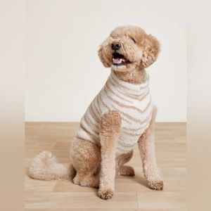 Barefoot Dreams Cozy Chic Dog Sweater Size Large NWT